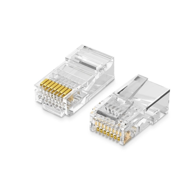 UGREEN | RJ45 Network Connector for UTP Cat 5, Cat 5e 100pcs (50246)