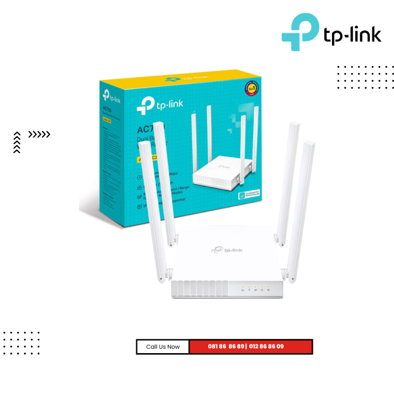 Router TP-LINK | AC750 Dual-Band Wi-Fi Router (Archer C24 )