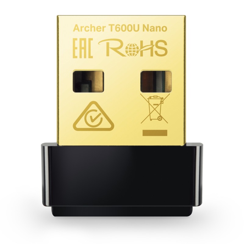USB Wireless TP-LINK |  AC600 Nano Wireless USB Adapter ( Archer T600U Nano)