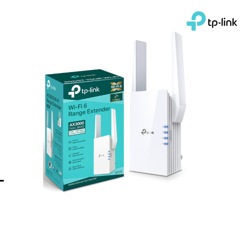 Range Extenders | TP-Link AX3000 Mesh WiFi 6 (RE705X)