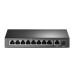 Switch TP-Link | 9-Port 10/100Mbps Desktop Switch with 8-Port PoE+Desktop ( TL-SF1009P )