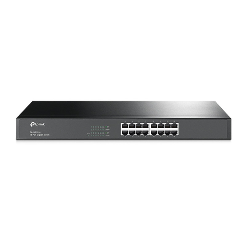 Switch TP-LINK | 16-Port Gigabit Rackmounth (TL-SG1016)