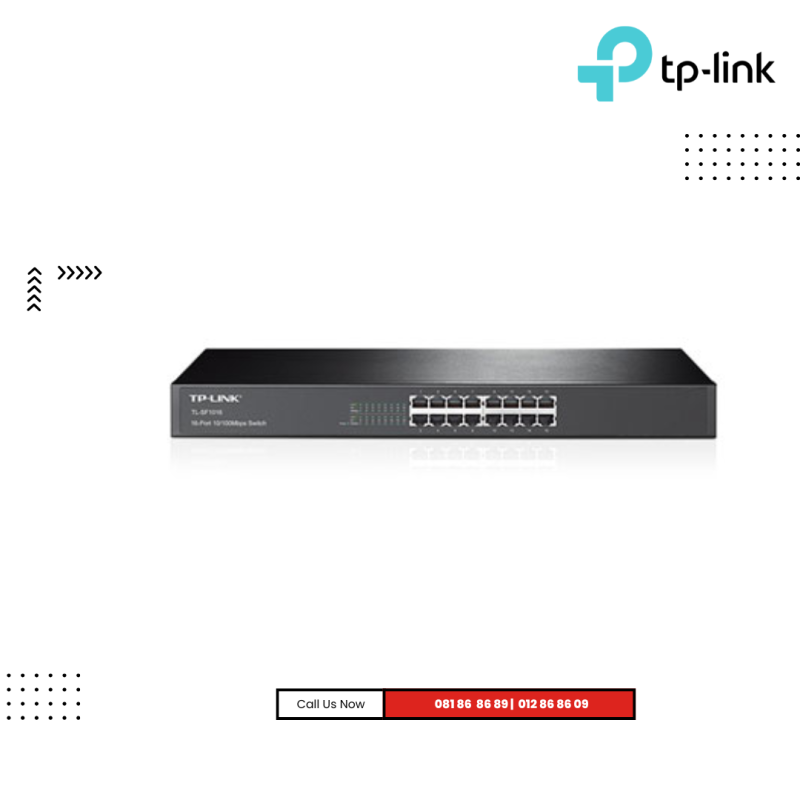 Switch TP-LINK | 16-Port 10/100Mbps Rackmount  ( TL-SF1016 )
