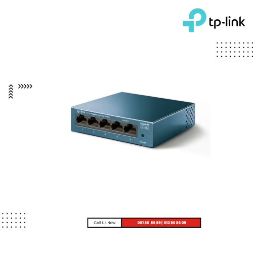 Switch TP-Link | 5-Port 10/100/1000Mbps Desktop  ( LS105G )