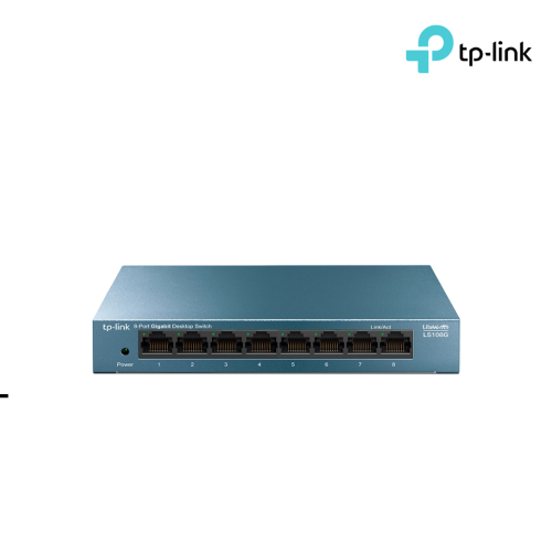 Switch TP-Link | 8-Port 10/100/1000Mbps Desktop Network ( TL-LS108G )
