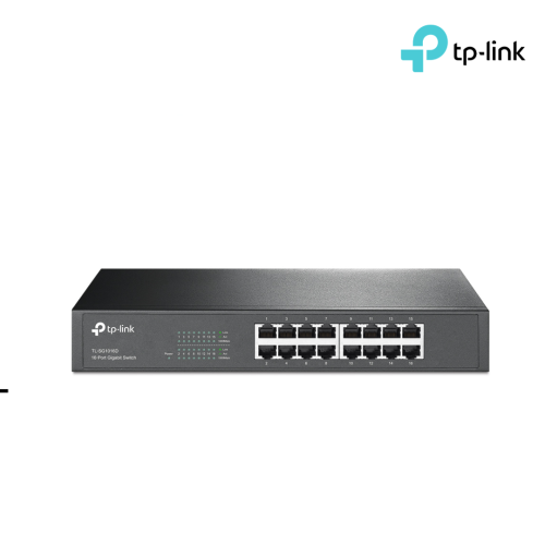 Switch TP-LINK | 16-Port Gigabit Rackmounth (TL-SG1016)