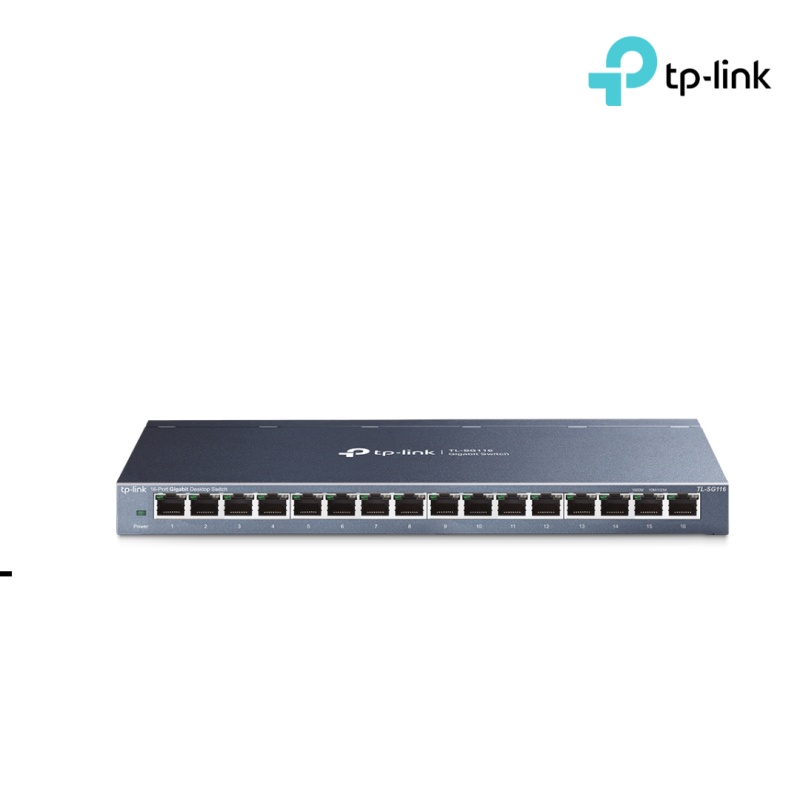 Switch TP-Link | 16-Port Gigabit Desktop ( TL-SG116 )