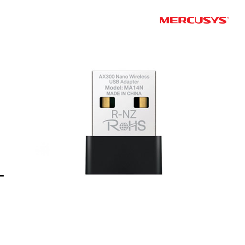USB Wireless MERCUSYS | AX300 Nano Wireless ( MA14N )