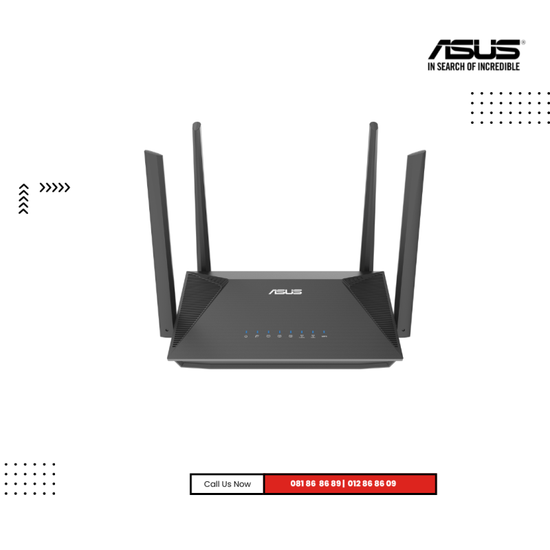 Router Asus  | RT-AX52 (AX1800) Dual Band WiFi 6