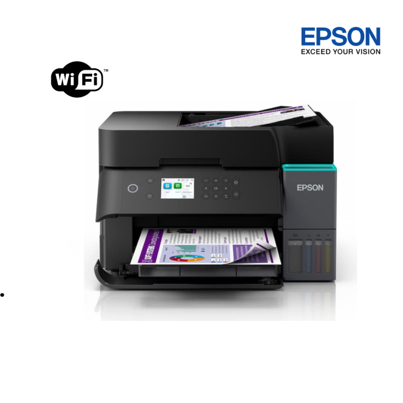 Printer Color | Epson  EcoTank L6390 A4 ( Print, Scan, Copy, Fax with ADF ) WIFI