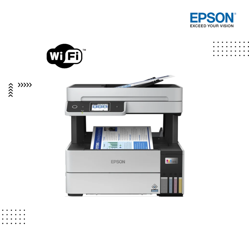 Printer Color | Epson  EcoTank L6460  ( Print, Scan, Copy with ADF ) WIFI