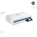 Scanner HP | ScanJet Pro N4600 fnw1 Scan Speed: Up to 40ppm/80ipm-ADF Capacity: 100 sheets