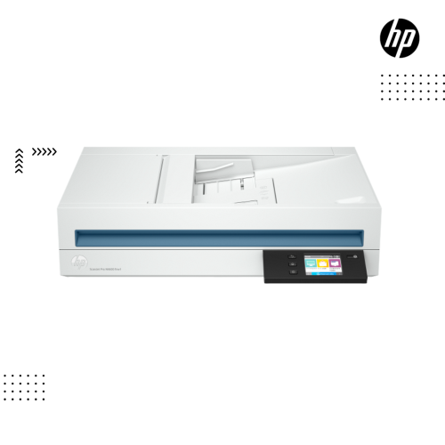 Scanner HP | ScanJet Pro N4600 fnw1 Scan Speed: Up to 40ppm/80ipm-ADF Capacity: 100 sheets