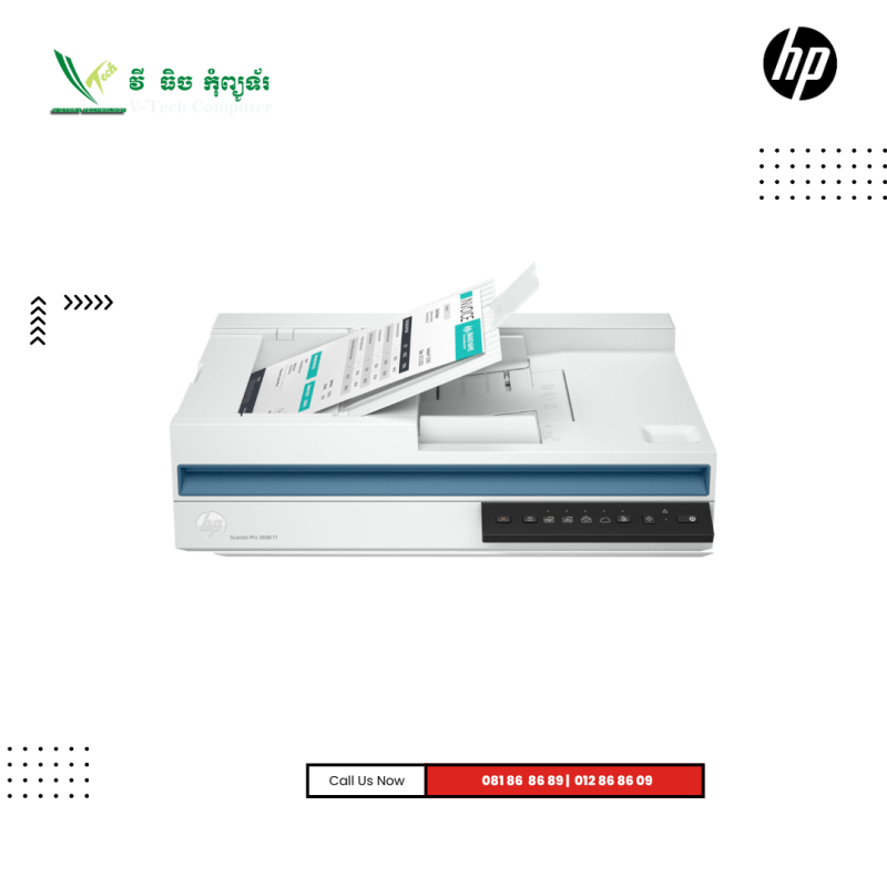 Scanner HP ScanJet Pro 3600 F1 with ADF, 60sheets