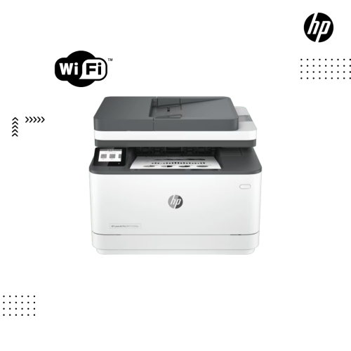Printer HP  | LaserJet Pro MFP 3103FDW 4-in-1 (B&W)  (Print+Scan+Copy& Fax)(A4) (WIFI )Toner 145A/X