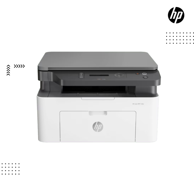 Printer HP | LaserJet  MFP M136A ( Print, Scan ,Copy ) ( Black/White)