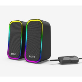 Speaker Marvo |SG-285  Stereo RGB Gaming