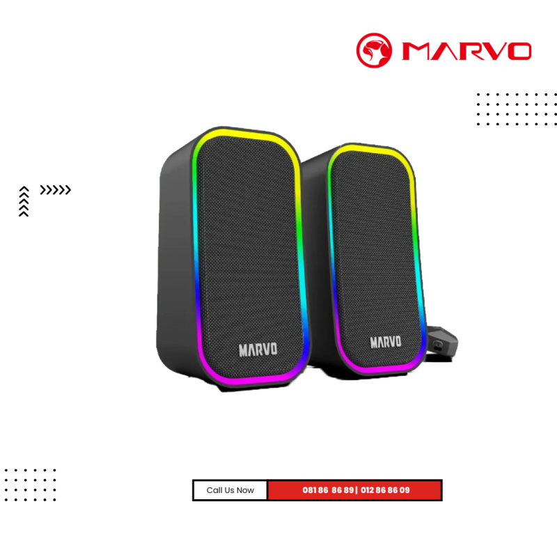 Speaker Marvo |SG-285  Stereo RGB Gaming