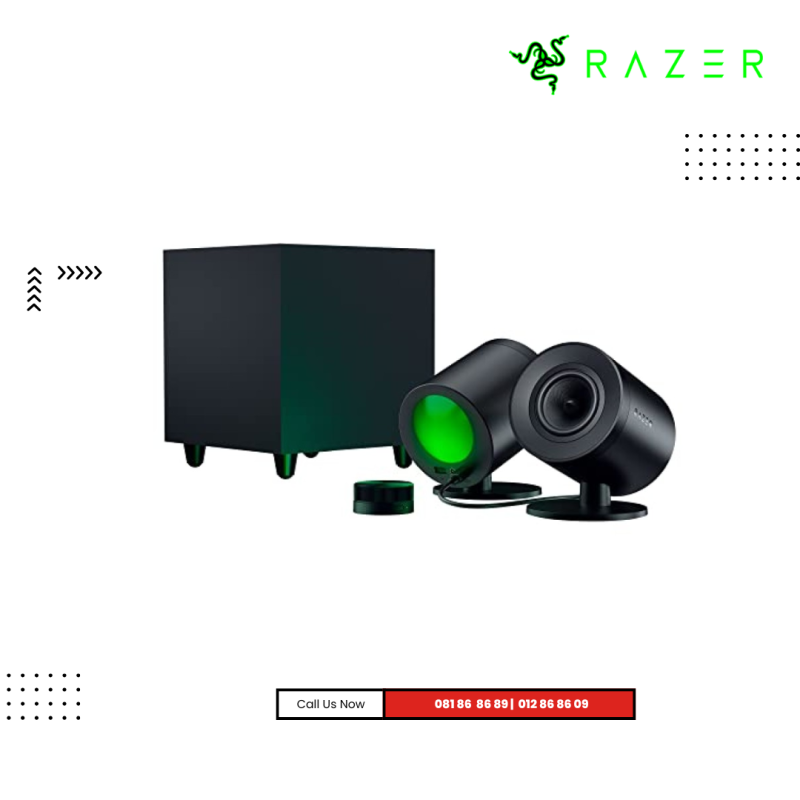 Speakers  Razer | Nommo V2 - Full-Range 2.1 PC Gaming Speakers with Wired Subwoofer - EU/IDN +UK/MY/SG/UAE Packaging