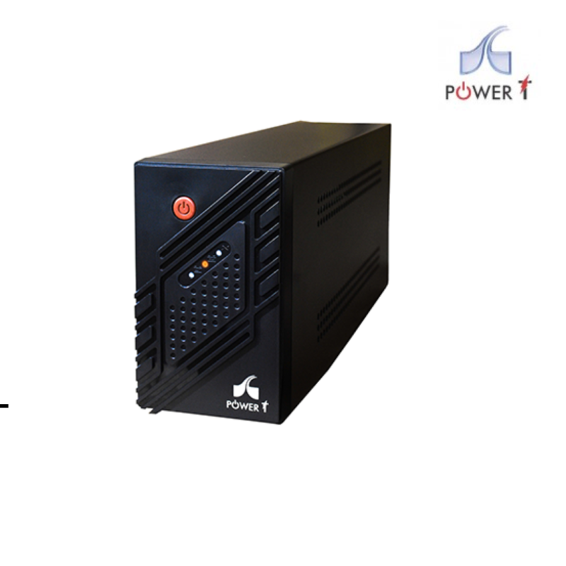 UPS POWER-T | 1250VA/720W Offline UPS (Battery 12V7.2Ah x2pcs)