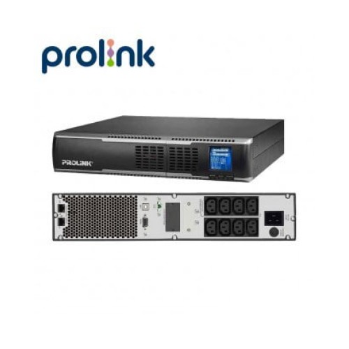 UPS Prolink  | 3KVA -PRO803-ERS, Rack mount, LCD, 9xIEC, USB, RS232 port, PF0.9 (battery 9AHx6)