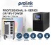 UPS Prolink  | 3KVA-PRO903-ES, LCD, 4U, USB, RS232 port, PF0.9 (battery 9AHx6)