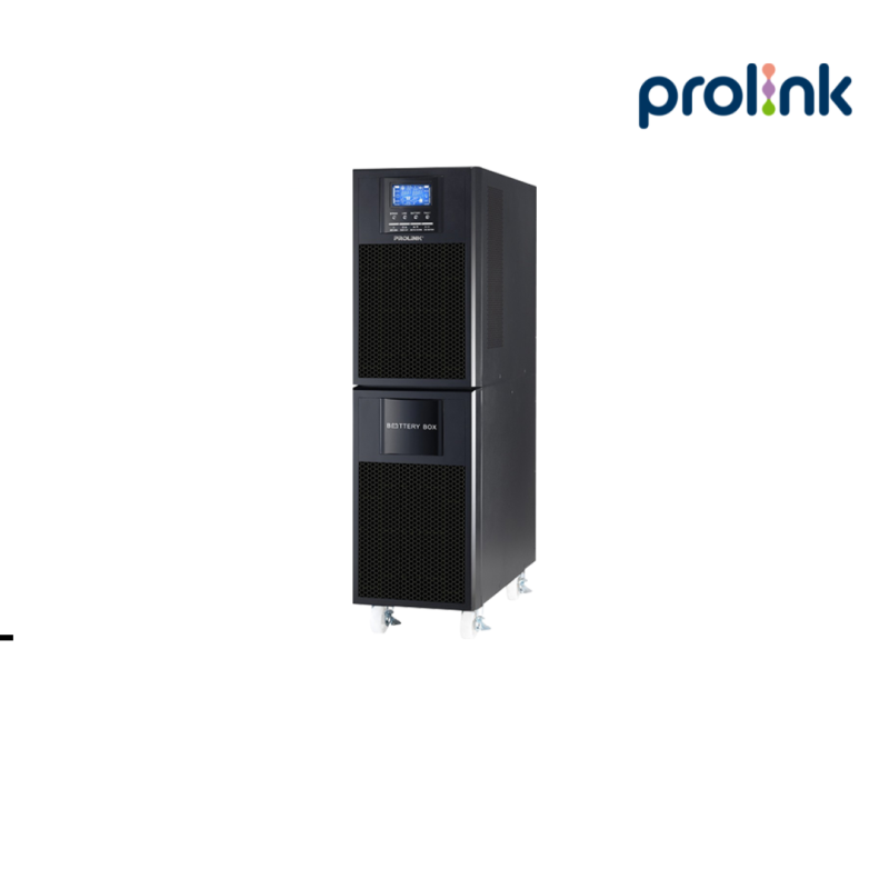 UPS Prolink  | 10KVA PRO910-ES, LCD, USB, RS232 port, PF0.9 (battery 9AHx16)