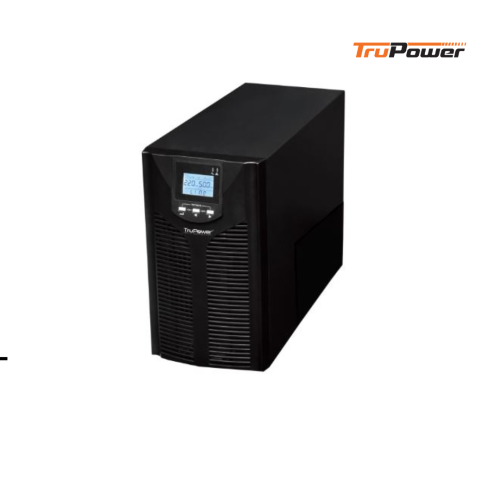 UPS TruPower | TP902II ( 2KVA ) 220V LCD Online Premium HF UPS with USB (6x12V7Ah)