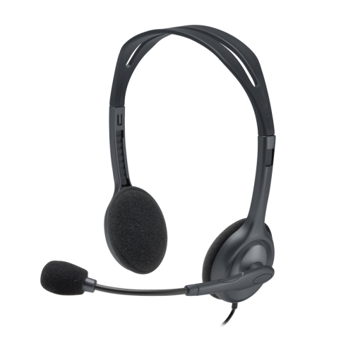 Headsets Logitech | Stereo Headset H111 ( 981-000588 )