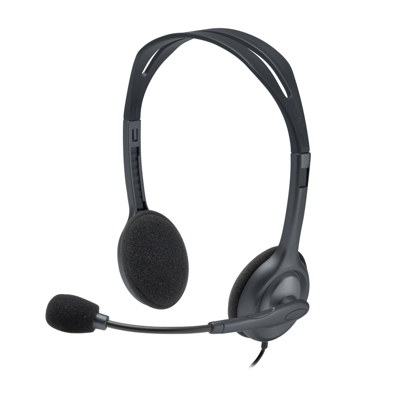 Headsets Logitech | Stereo Headset H111 ( 981-000588 )