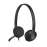 Headsets Logitech |  H340 Black USB with Noise-Cancelling Mic (981-000477)