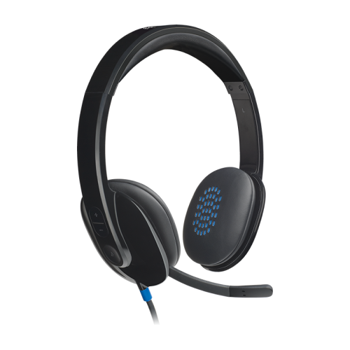 Headsets Logitech | H540 USB Computer Headset with Noise-Cancelling(981-000482)