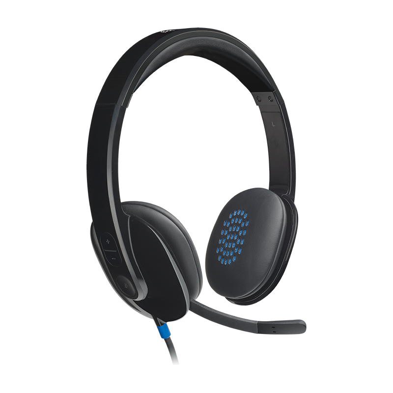 Headsets Logitech | H540 USB Computer Headset with Noise-Cancelling(981-000482)