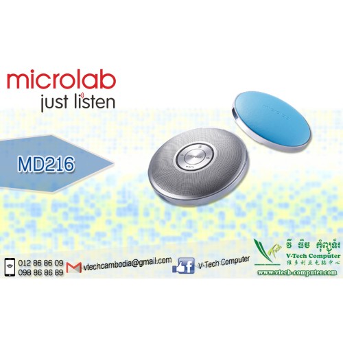 Microlap Speaker Bluetooth MD216 (Original)